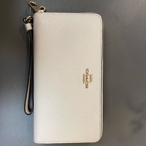 Coach Long Zip Around Wallet